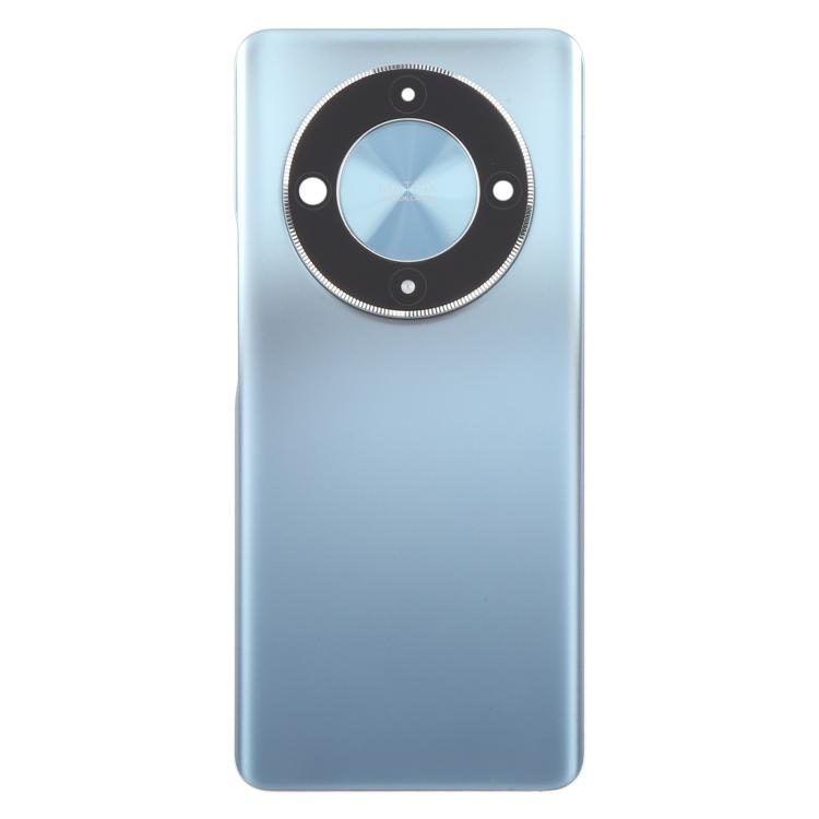 Carcasa trasera con tapa para lente de cámara para Honor X9b (azul)