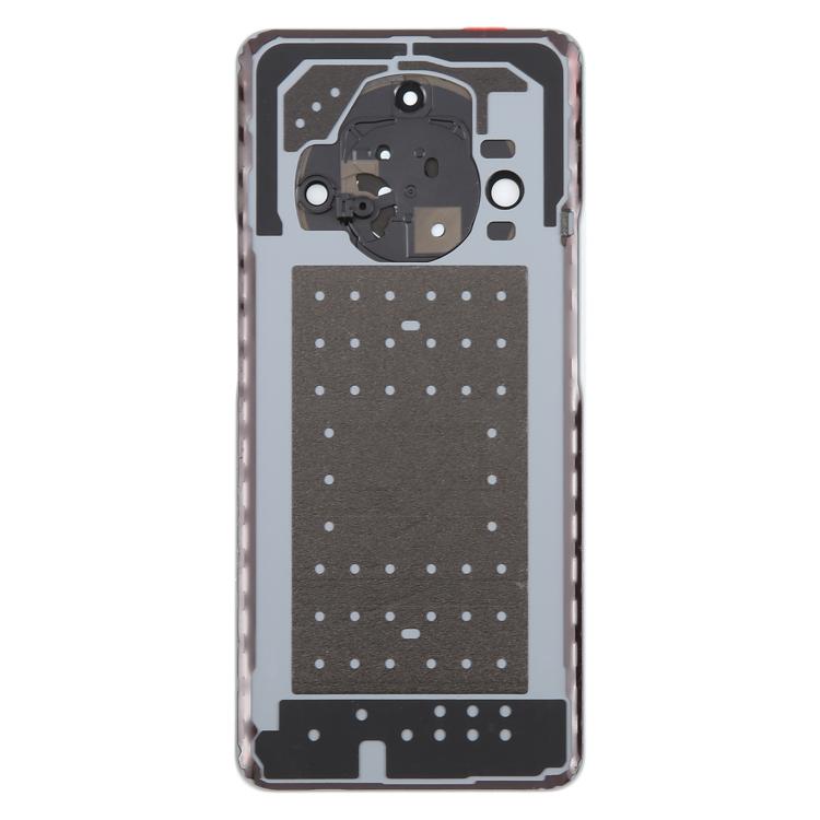 Carcasa trasera con tapa para lente de cámara para Honor X9b (plateada)