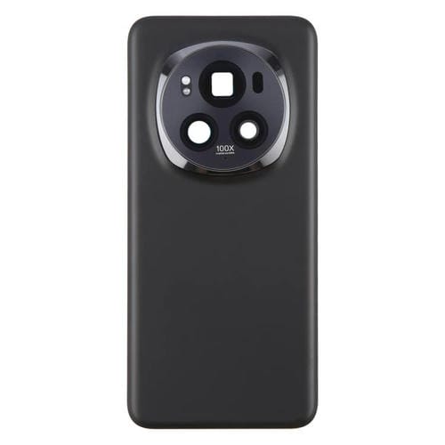 Carcasa trasera con tapa para lente de cámara para Honor Magic6 Pro (negra)