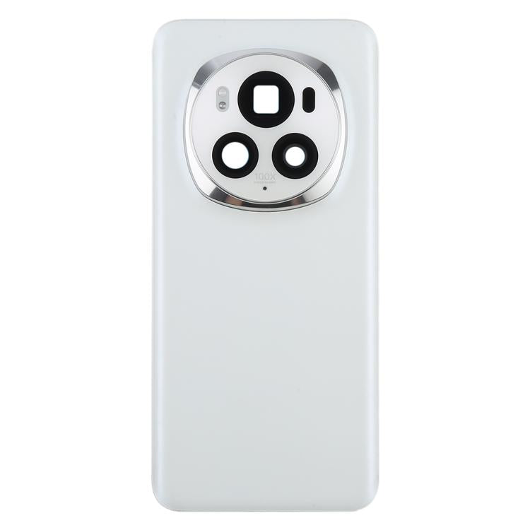 Carcasa trasera con tapa para lente de cámara para Honor Magic6 Pro (blanca)