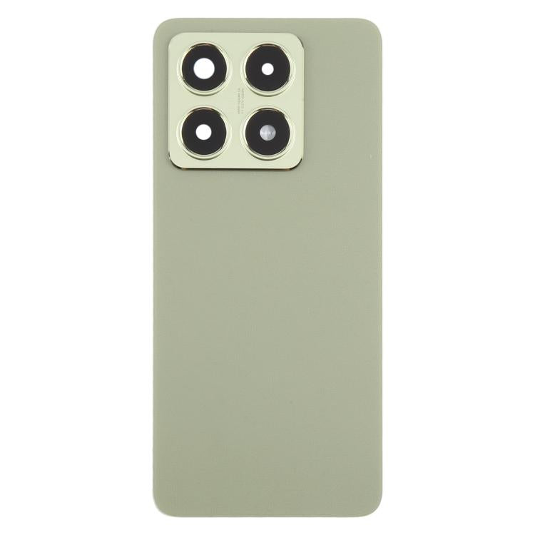 Carcasa trasera OEM con tapa para lente de cámara para Xiaomi 14T (verde)