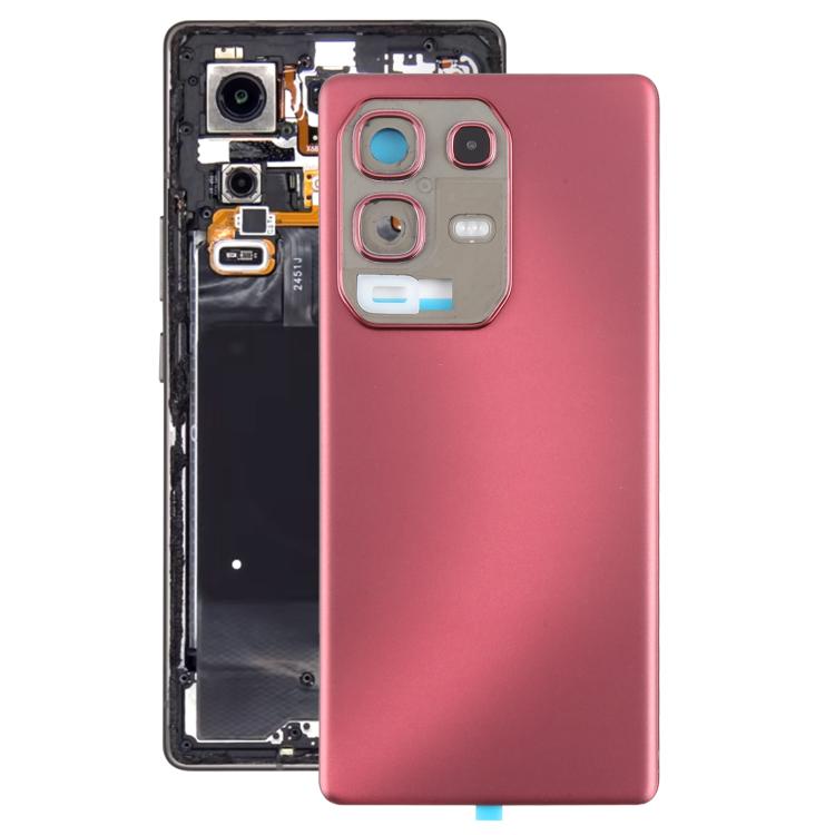 Carcasa trasera original para Infinix Note 50s 5G X6870 (rojo vino)