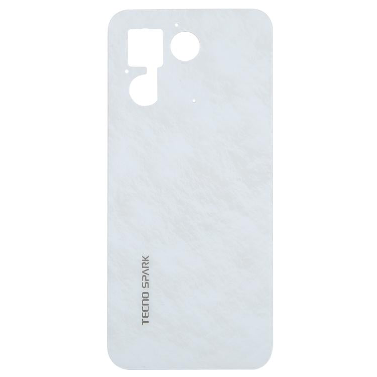Carcasa trasera original para Tecno Spark 30 5G KL8 (blanca)
