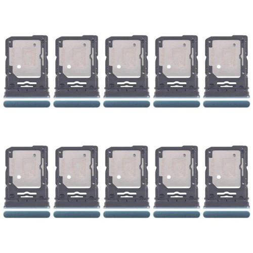 Bandeja para tarjeta SIM original (10 unidades) para Motorola Edge 60 Fusion + bandeja para tarjeta SIM/bandeja para tarjeta Micro SD (verde)