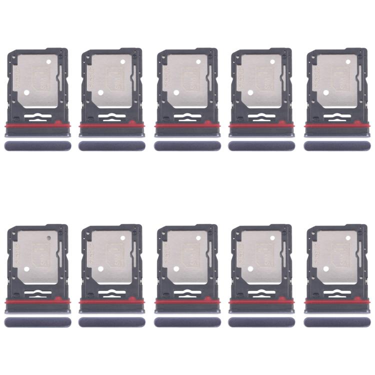 Bandeja para tarjeta SIM original (10 unidades) + bandeja para tarjeta SIM/tarjeta micro SD (azul) para Motorola Edge 60 Fusion