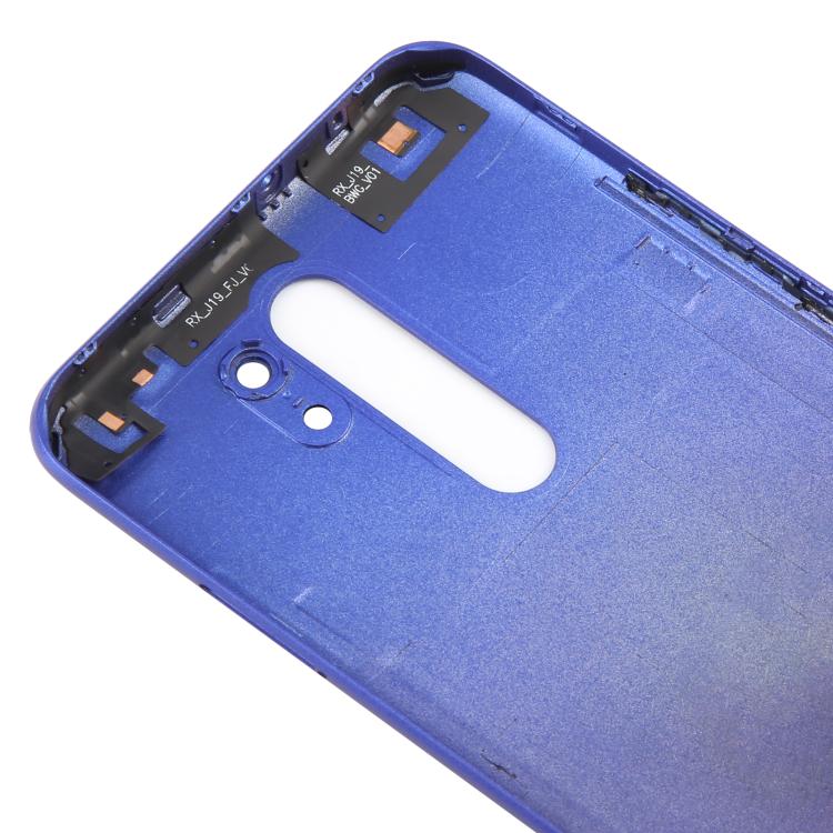 Carcasa trasera de plástico OEM para Xiaomi Redmi 9 Prime (azul)