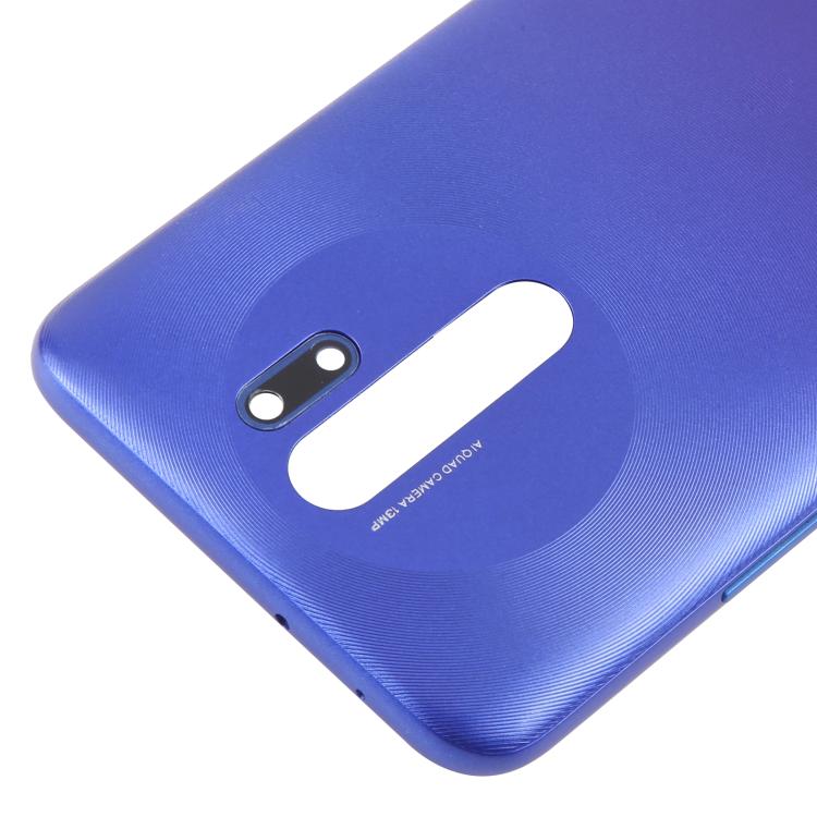 Carcasa trasera de plástico OEM para Xiaomi Redmi 9 Prime (azul)