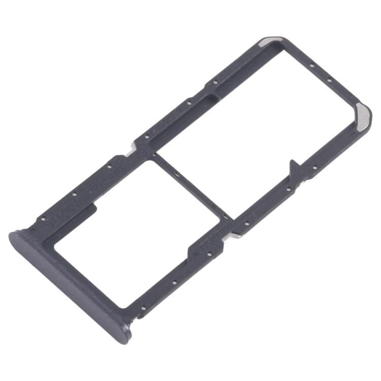 Bandeja para tarjeta SIM original OPPO A3x 4G CPH2641 (10 unidades) + bandeja para tarjeta SIM + bandeja para tarjeta Micro SD (negra)