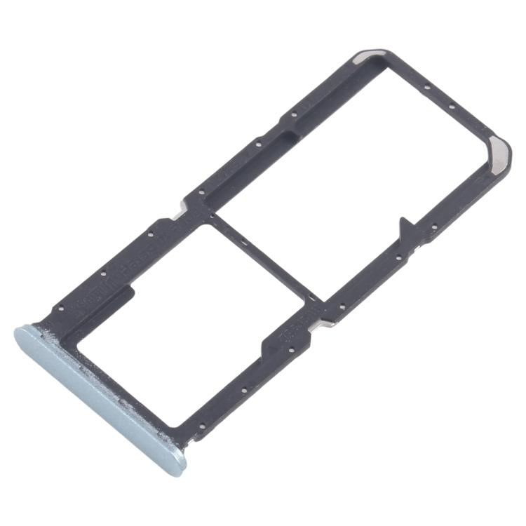 Bandeja para tarjeta SIM original (10 unidades) para OPPO A3x 4G CPH2641 + bandeja para tarjeta SIM + bandeja para tarjeta Micro SD (verde)