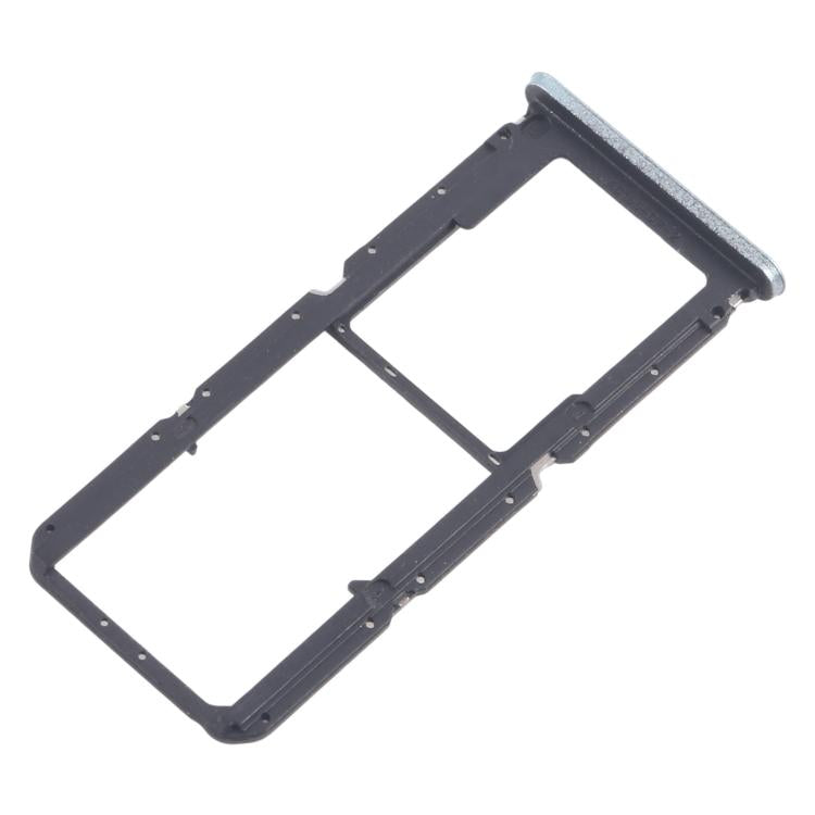Bandeja para tarjeta SIM original (10 unidades) para OPPO A3x 4G CPH2641 + bandeja para tarjeta SIM + bandeja para tarjeta Micro SD (verde)