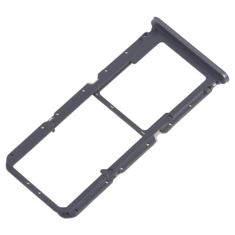 Bandeja para tarjeta SIM original OPPO A60 4G CPH2631 (10 unidades) + bandeja para tarjeta SIM + bandeja para tarjeta Micro SD (negra)