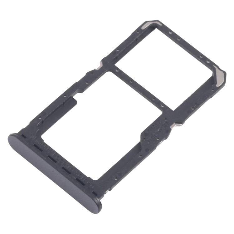 Bandeja para tarjeta SIM original OPPO A80 5G CPH2639 (10 unidades) + bandeja para tarjeta SIM/tarjeta micro SD (negra)