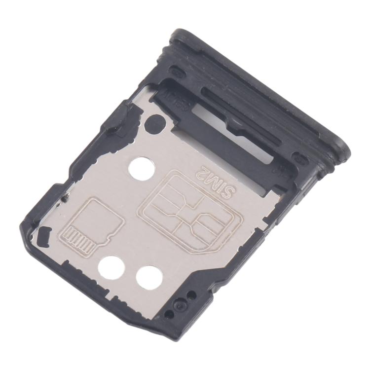 Bandeja para tarjeta SIM original OPPO Reno12 Pro CPH2629 (10 unidades) + bandeja para tarjeta SIM/tarjeta Micro SD (plateada)