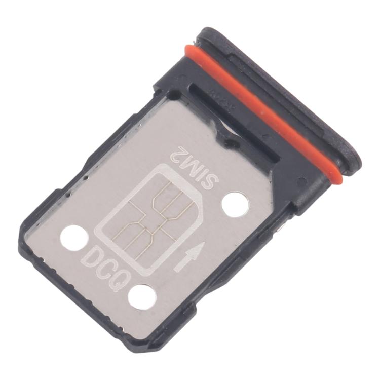 Bandeja para tarjeta SIM original (10 unidades) para OPPO F29 Pro (negro)