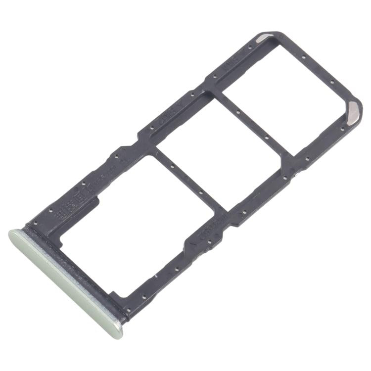Para Realme Note 60x 4G RMX3938, 10 bandejas para tarjeta SIM + bandeja para tarjeta SIM + bandeja para tarjeta Micro SD (verde)