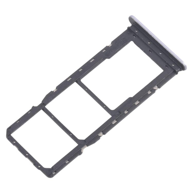 Para Realme C65 4G RMX3910, 10 bandejas SIM originales + bandejas SIM + bandejas Micro SD (azul)
