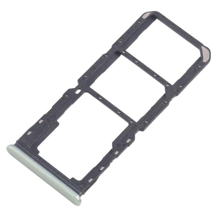 Bandeja para tarjeta SIM original Realme 11x 5G RMX3785 (10 unidades) + bandeja para tarjeta SIM + bandeja para tarjeta Micro SD (verde)
