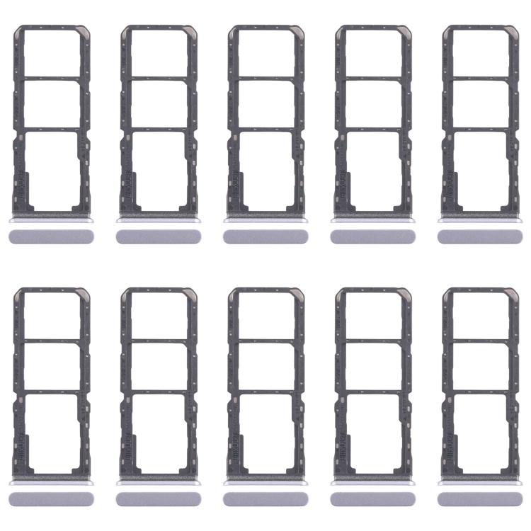 Bandeja para tarjeta SIM original Realme 11x 5G RMX3785 (10 unidades) + bandeja para tarjeta SIM + bandeja para tarjeta Micro SD (azul)