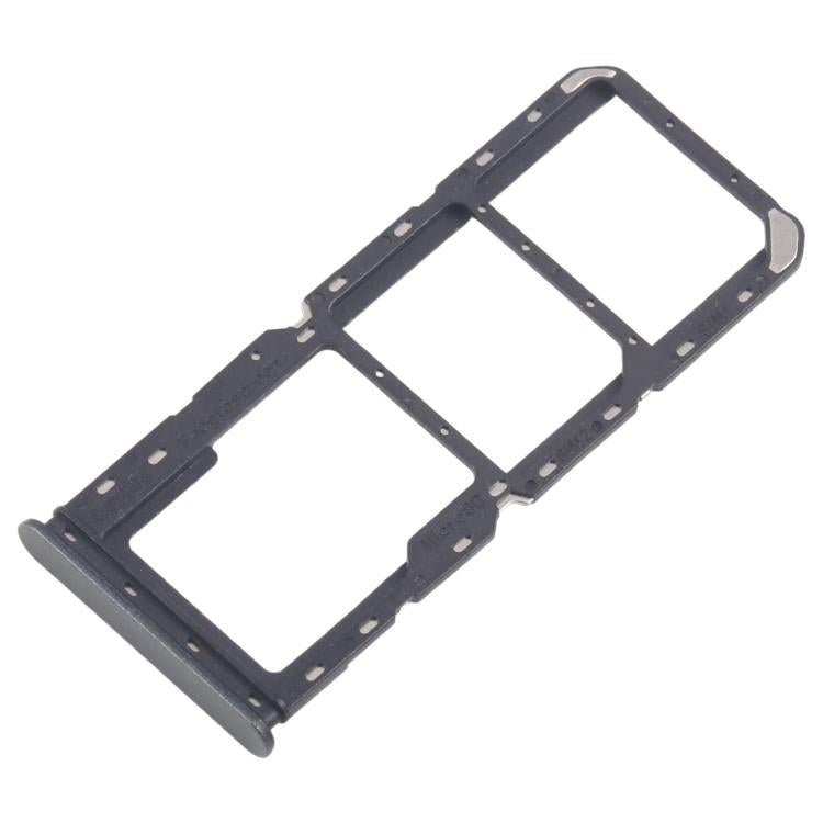 Bandejas para tarjeta SIM original Realme 12 Lite 4G (10 unidades) + bandeja para tarjeta SIM + bandeja para tarjeta Micro SD (verde oscuro)