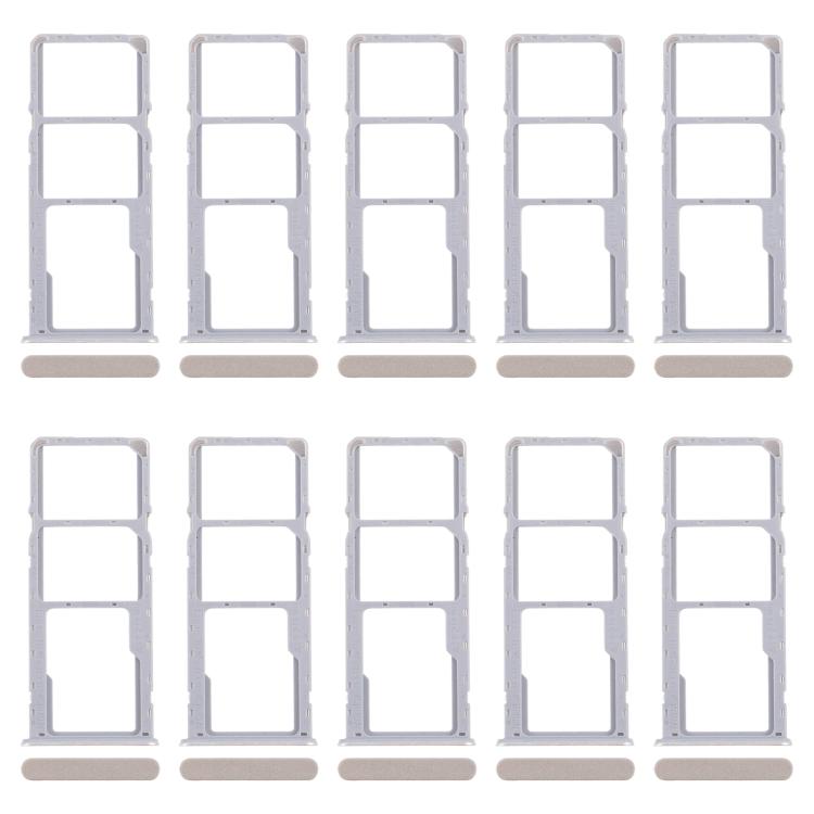 Para Realme C61 4G RMX3939 RMX3930, 10 bandejas SIM originales + bandejas SIM + bandejas Micro SD (doradas)