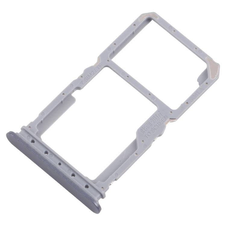 Bandeja para tarjeta SIM original (10 unidades) para Realme 14x 5G RMX5020 + bandeja para tarjeta SIM/tarjeta Micro SD (negra)