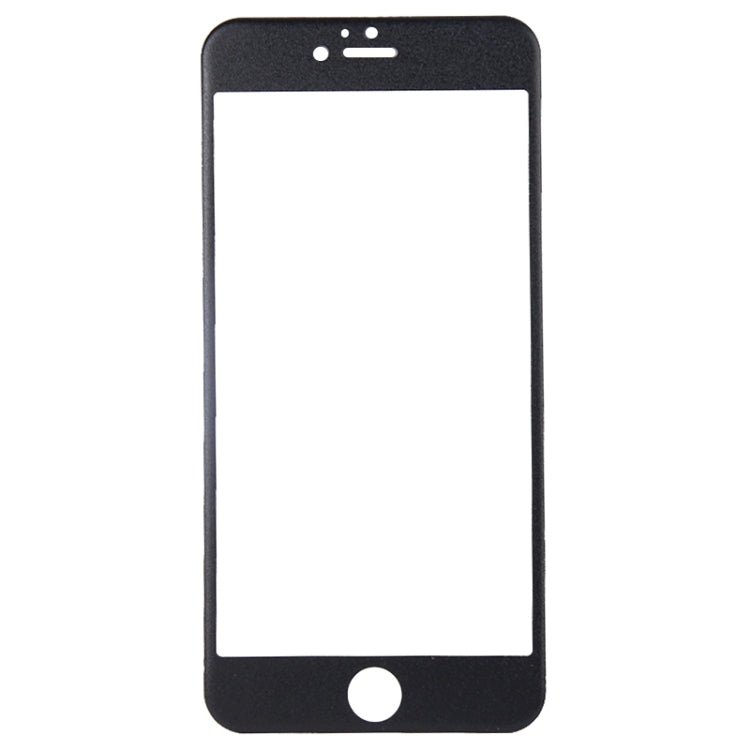 Protector de Pantalla Vidrio Templado iPhone 6S Plus Cubierta Completa 9H 0.26mm (Negro)