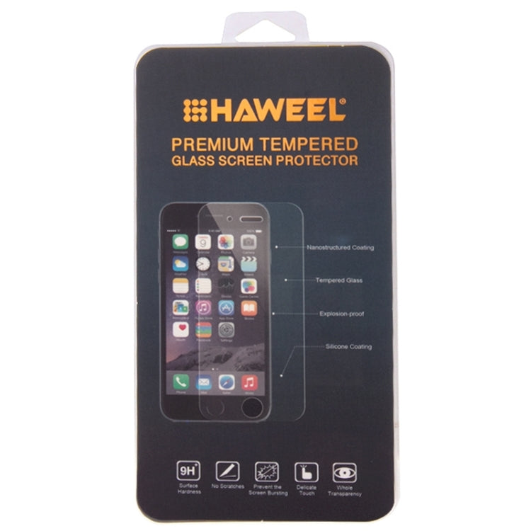Protector de Pantalla Vidrio Templado iPhone 6S Plus Cubierta Completa 9H 0.26mm (Negro)