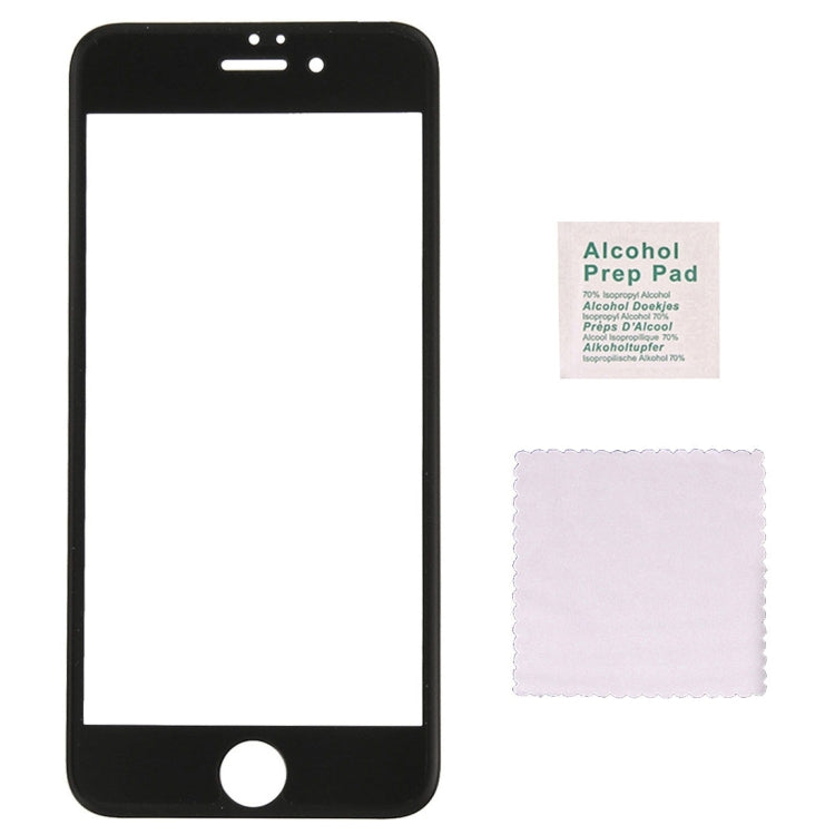 Película de Pantalla Vidrio Templado iPhone 6 y 6S Pegamento Completo 5D (Negro)