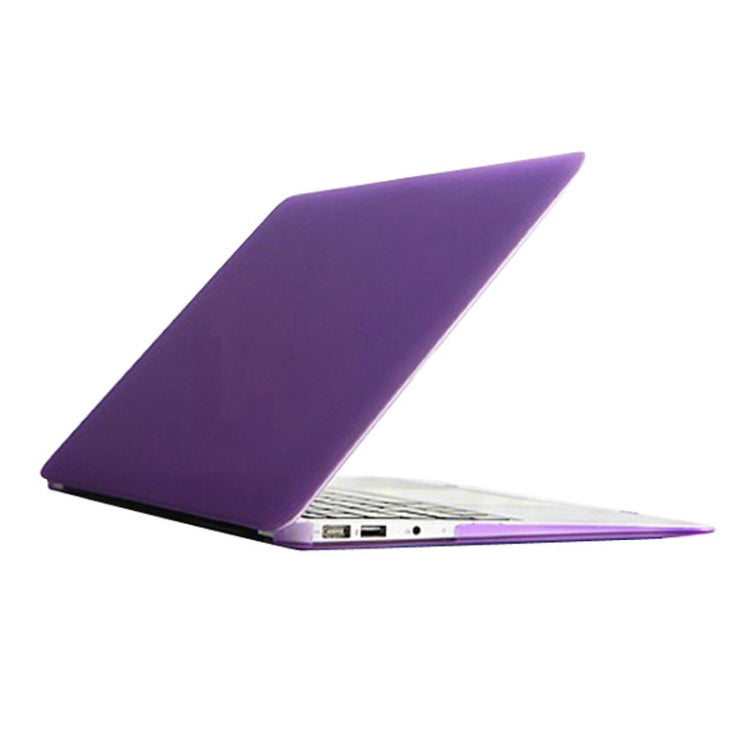 Estuche Protector para MacBook Air 11.6 Pulgadas Plástico Duro Esmerilado (Púrpura)