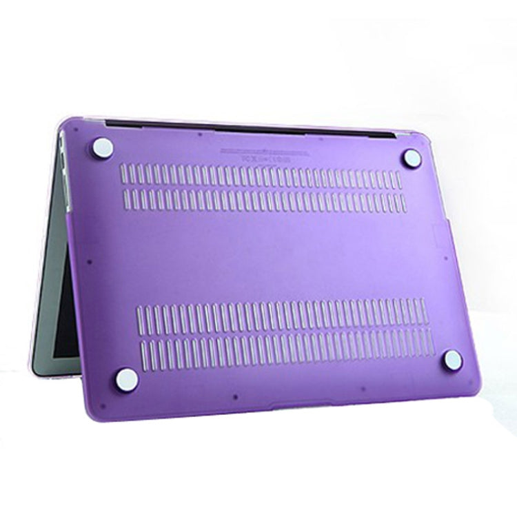 Estuche Protector para MacBook Air 11.6 Pulgadas Plástico Duro Esmerilado (Púrpura)