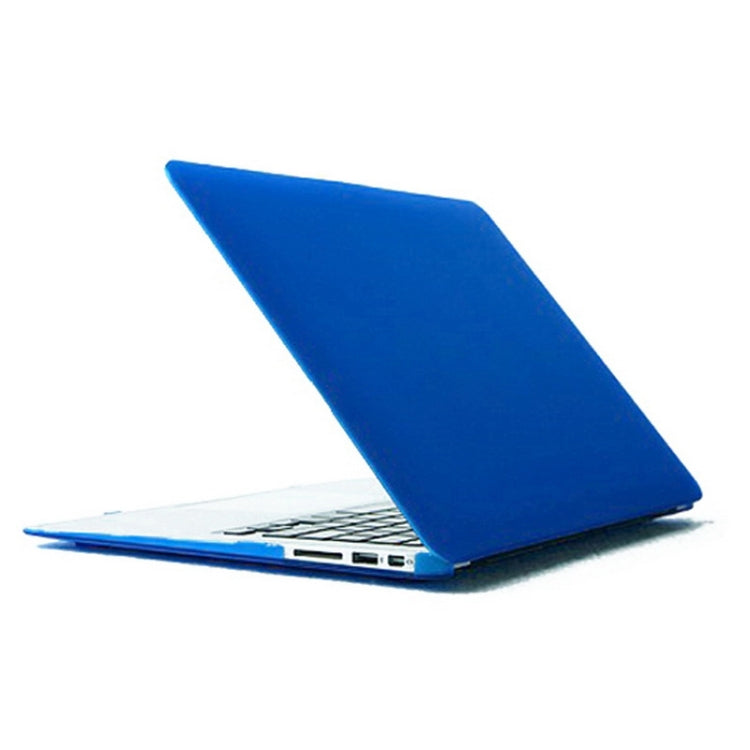 Estuche Protector para MacBook Air 11,6 Enkay A1370 A1465 4 en 1 Plástico Duro Esmerilado (Azul Oscuro)