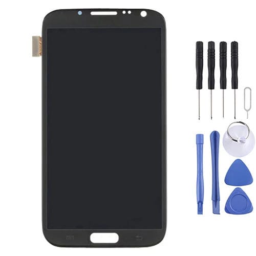 Schermo LCD + Pannello Touch Samsung Galaxy Note 2/N7105 (Grigio)