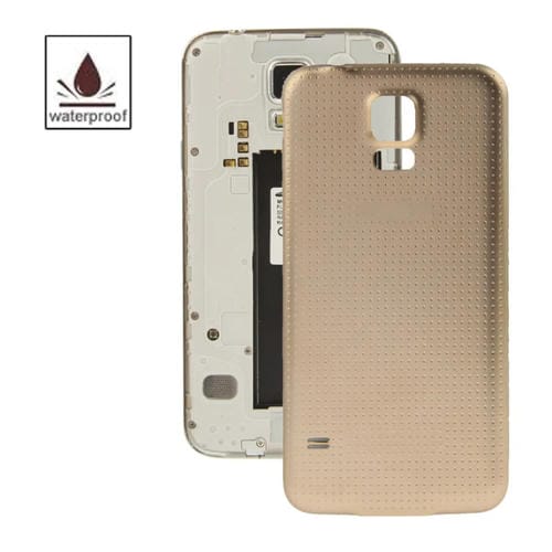 Batterieabdeckung Samsung Galaxy S5/G900 Wasserdicht (Gold) Material Kunststoff