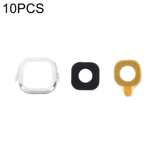 Capot d'objectif d'appareil photo Samsung Galaxy Note 3 Neo N7505 (10 pièces) (Argent)
