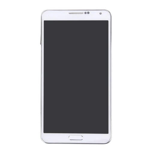 Écran LCD Samsung Galaxy Note 3 N900A/N900T avec cadre (Blanc)