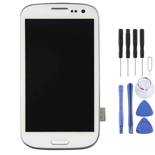 LCD screen Samsung Galaxy S3 LTE i9305 (White) with Frame