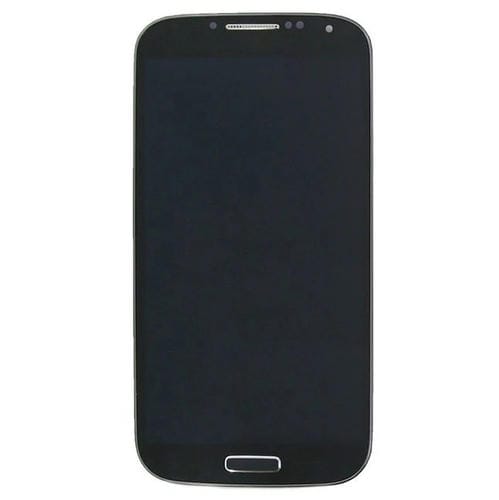 LCD-Bildschirm Samsung Galaxy S4 i9505 mit Rahmen (Schwarz)