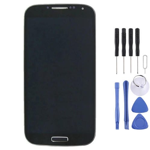LCD-Bildschirm + Touchpanel mit Rahmen Samsung Galaxy S4 CDMA/i545 (Schwarz)