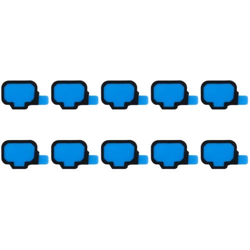 Fingerabdruck-Scanner-Aufkleber Samsung Galaxy S8 (G950) S8+ (G955) 10 Stück