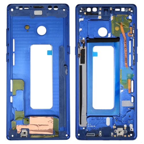Carcasa Frontal LCD Samsung Galaxy Note 8 N950 Marco Bisel Placa (Azul)