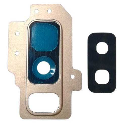 Housse d'objectif d'appareil photo (Doré) Samsung Galaxy S9+ G9650 - Ensemble de (10 pièces)