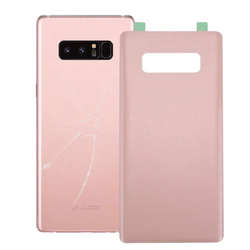 Coperchio Posteriore della Batteria Samsung Galaxy Note 8 con Adesivo (Rosa)