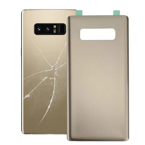 Coperchio Posteriore della Batteria con Adesivo Samsung Galaxy Note 8 (Oro)