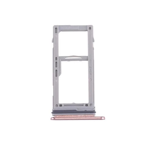 Plateau Carte SIM/Micro SD Samsung Galaxy S9/S9+ (Or Rose)