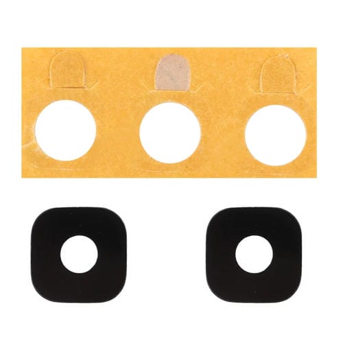 Rückseitige Kameraglasabdeckung Samsung Galaxy J2 Pro (10 Stück) mit Klebstoff