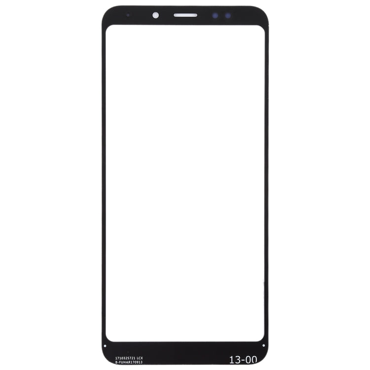 Vetro Esterno della Lente del Display Frontale Xiaomi Redmi Note 5 e Note 5 Pro (Nero)