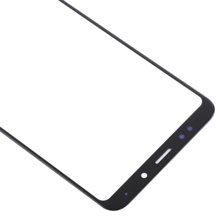Vetro Esterno della Lente del Display Frontale Xiaomi Redmi Note 5 e Note 5 Pro (Nero)