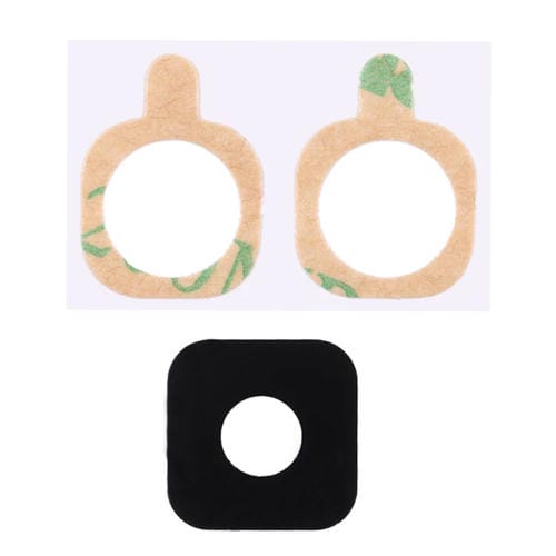 Couvercle de lentille de caméra arrière Samsung Galaxy S6 Active / G890 avec adhésif (10 pièces)