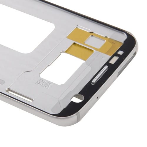 Carcasa Frontal LCD Marco Bisel Samsung Galaxy S7 / G930 (Plata)