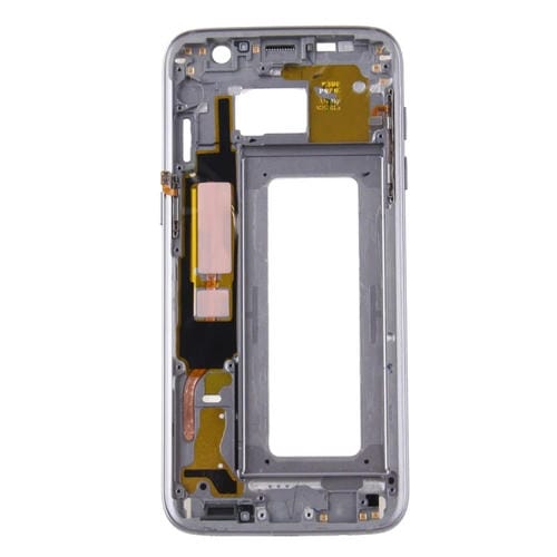 Carcasa Frontal LCD Marco Bisel Samsung Galaxy S7 Edge / G935 (Gris)